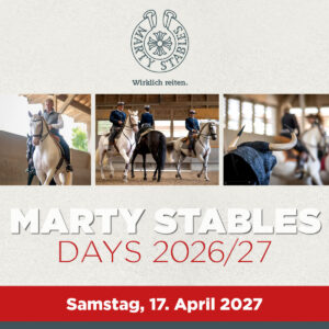 Marty Stables Days 2026/27: Tagesticket Samstag, 17.04.27